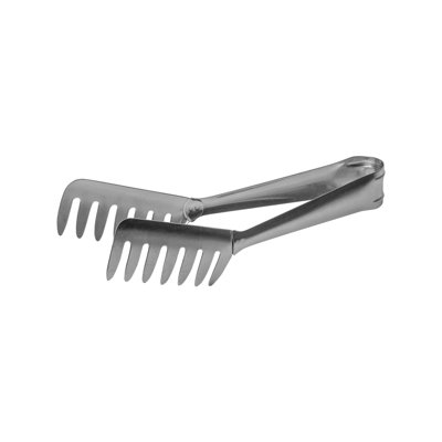 Original Vintage Spaghetti Tongs - 6 Pieces - Stainless Steel