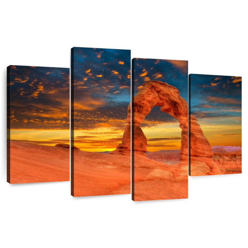 Alvord Arches National Park au crépuscule, H 27 po x l 43 po