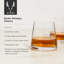 Ensemble de 2 verres à whisky en cristal Burke