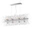 Lustre 12 lumières Glam