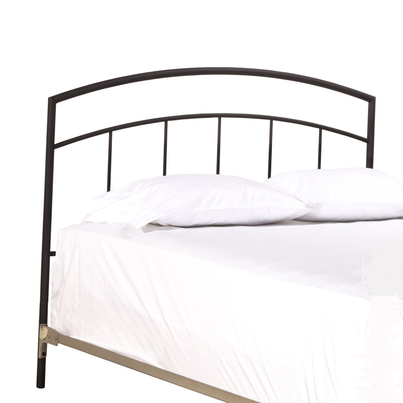 Amielle Metal Spindle Headboard Only, Textured Black, Queen