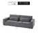 Brandiann 105.5"W  Upholstered  Wide 4-Seat Sofa