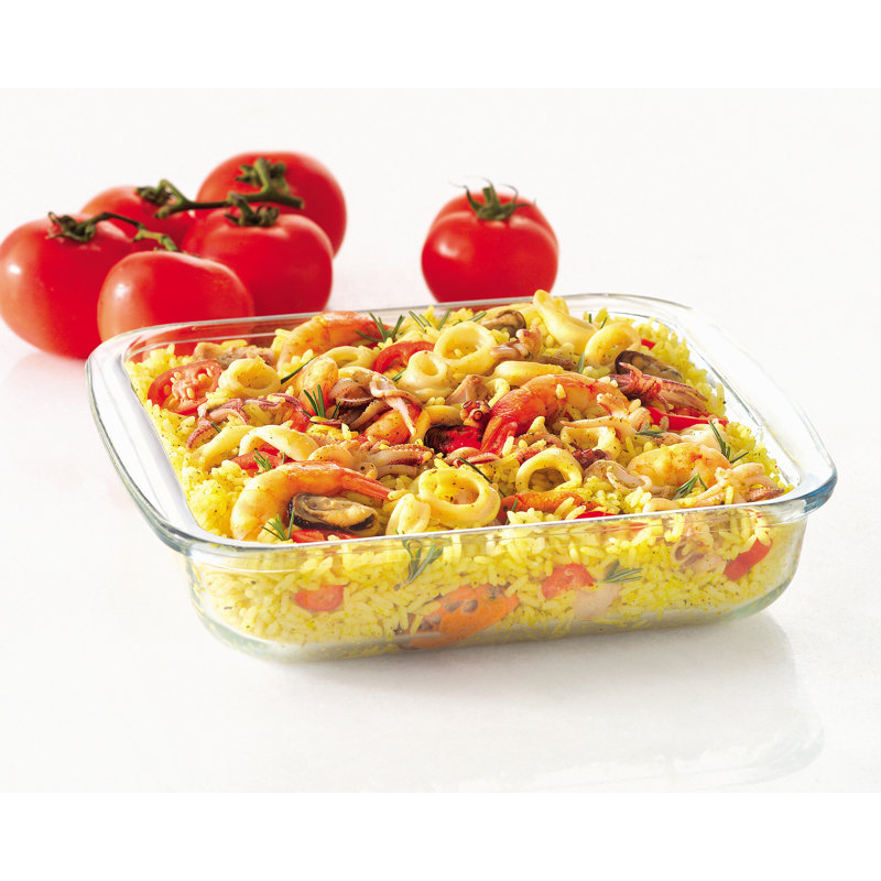 Marinex Square Glass Casserole Bakeware