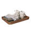 Danish Stripe Tray - Navy