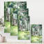«Haunted House In The Pine Forest», reproduction sur toile-59708303-59708302