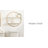 2 Piece Circle Accent Shelf