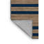 Tapis gris à rayures horizontales lavable à la machine-332623511