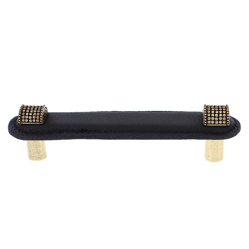 Tiziano 5" Center to Center Bar Pull, 5", Antique Brass