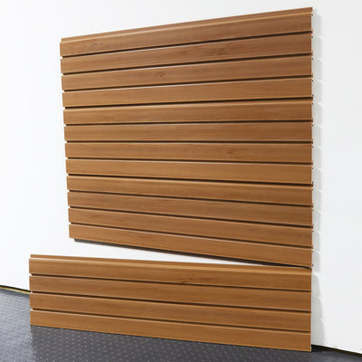 48" H X 48" W Standard Duty Slatwall Case