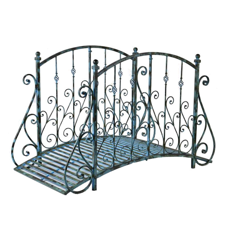 Paris, Paris, pont de jardin, Bleu