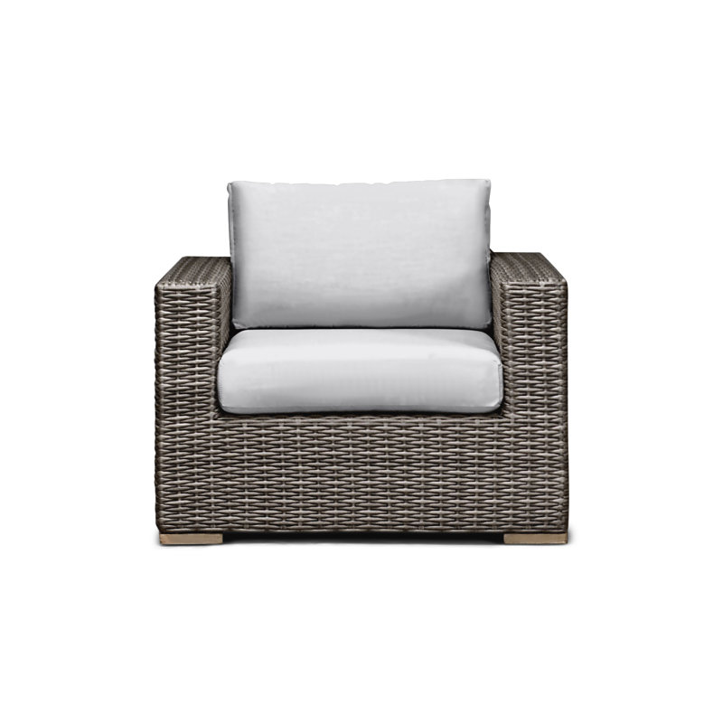 Dune Outdoor Lounge Chair, Canvas Natural Sunbrella® Canvas