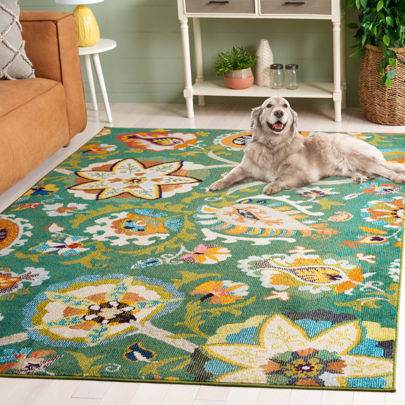 Monaco Performance Paisley Rug, Rectangle 5'1" x 7'6"