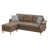 Light Coffee Polyester Blend