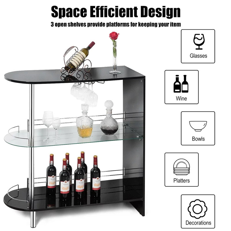 Baarde 40'' Wine Bar
