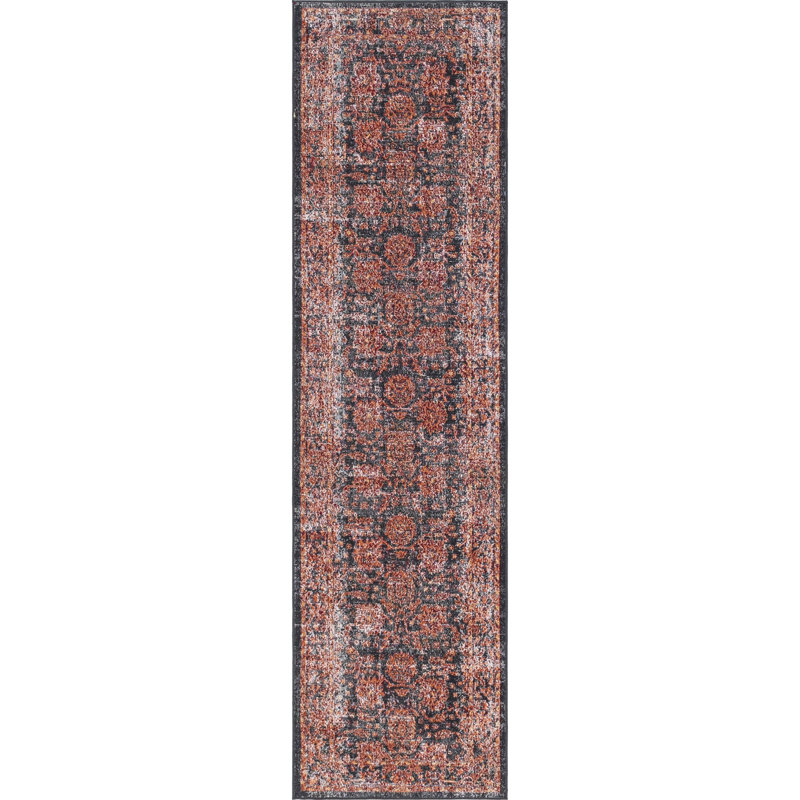 Floral Indoor Rug, Runner 2'7" x 10'