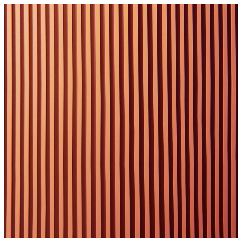 Vertical Orange Stripes Bedding Striped Bedspread Pattern, Queen
