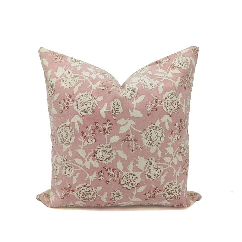 Fabdivine Boho Block Print Pillow Cover Natural Fabric Cushion for Couch, Sofa & Bed Décor Size- 12X20 Inch