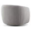 Fauteuil demi-tonneau pivotant l 36,6 po Botzow-174878715