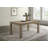 87-Inch Solid Wood Extension Dining Table