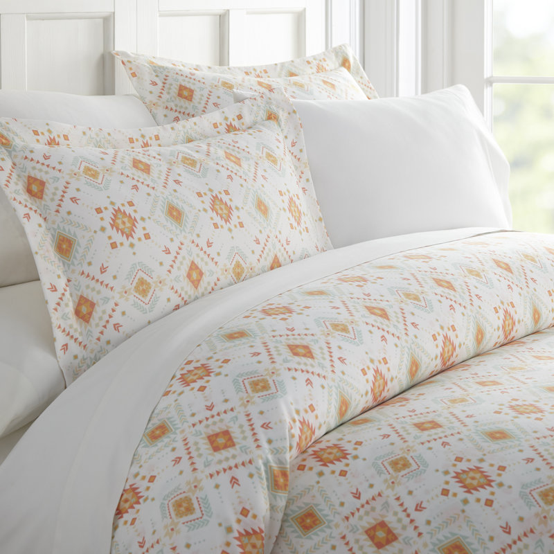 Aztec Dreams Full/Queen Duvet Cover Set with Shams