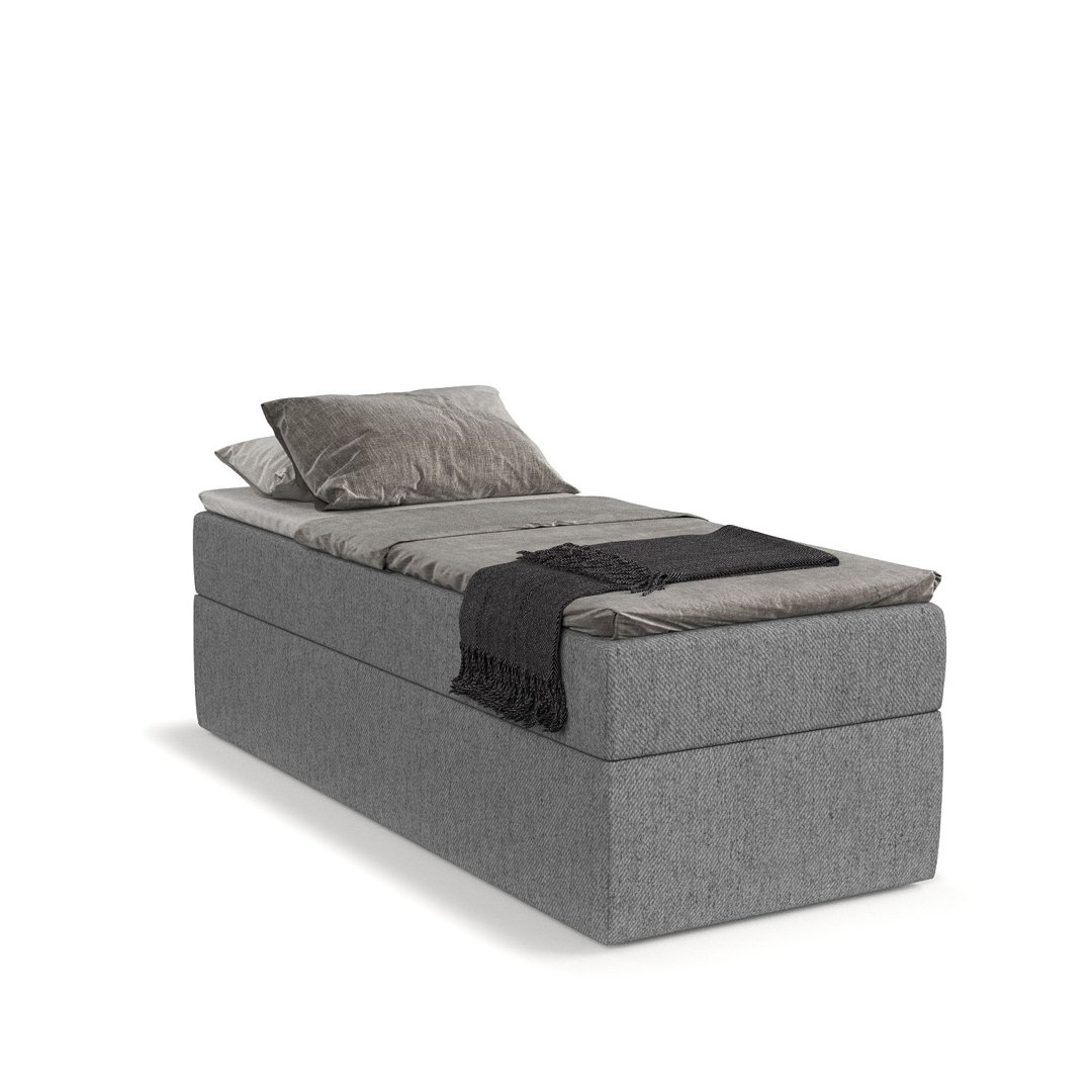 Premium Boxspringbett ASTER mit Taschenmatratze und Topper