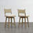 Pratyush Swivel Upholstered 27'' Counter Stool (Set Of 2)-1295598421