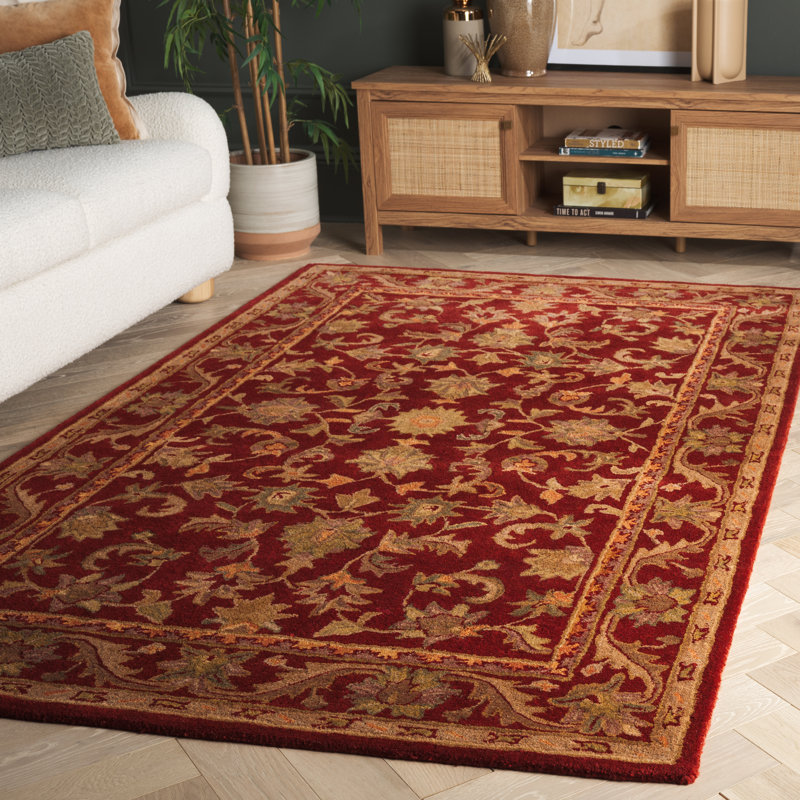 Dunbar Hand Tufted Wool Oriental Rug, Rectangle 4' x 6'