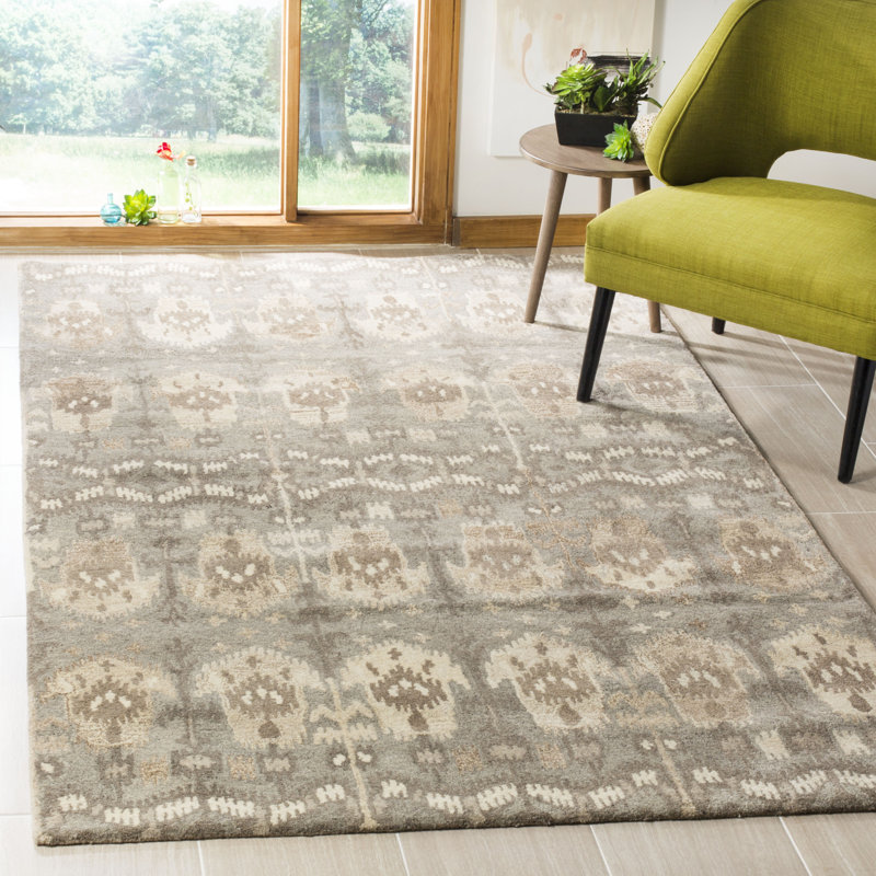 Carpenter Hand-Tufted Wool Rug, Rectangle 8' x 10'