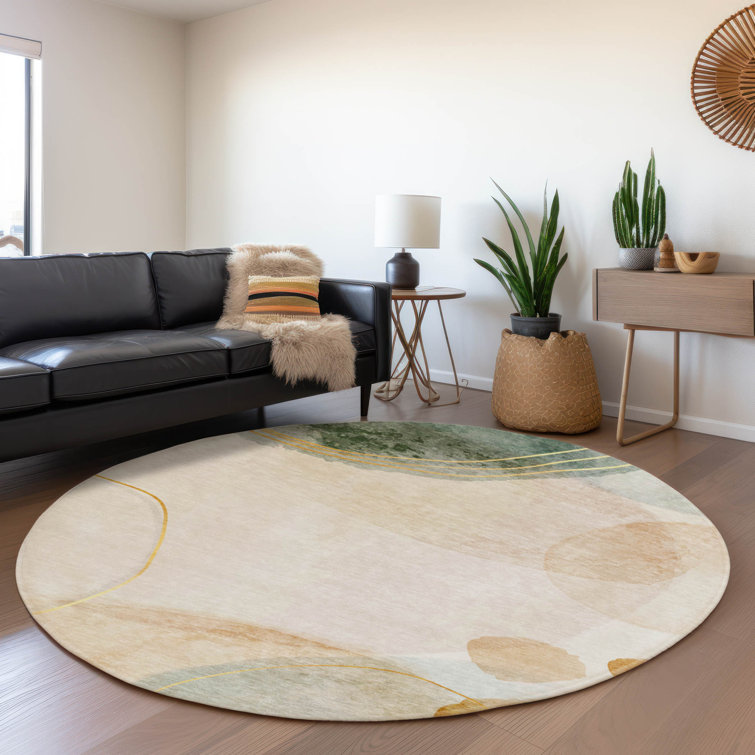 Cerrito Area Rug with Non-Slip Backing