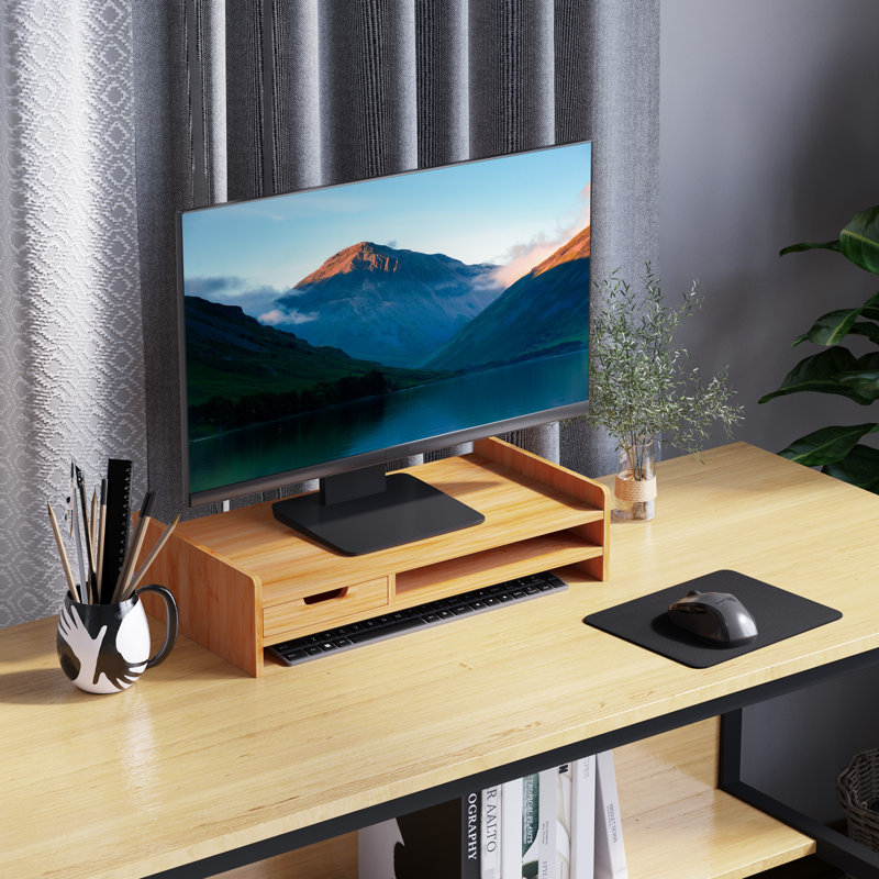 Solid Wood Base Writing Desk