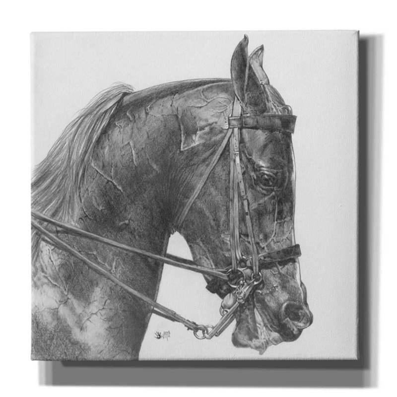 Effort par Barbara Keith - reproduction d'art sur toile tendue
