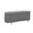 47 Inches Curved Upholstered Storage Ottoman Bench-725651603