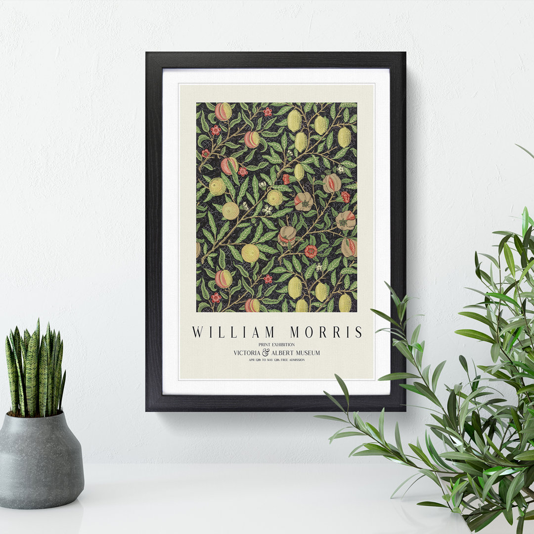 Fruit by William Morris - Single Picture Frame Print