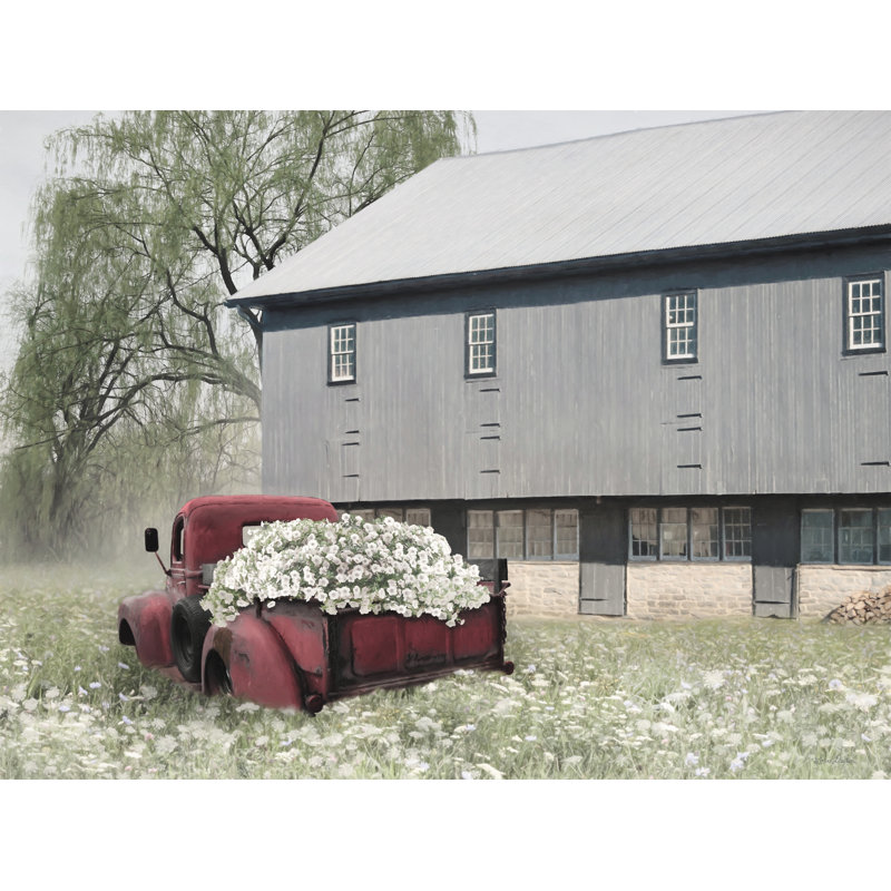 Pleine de fleurs, H 24 po x l 36 po