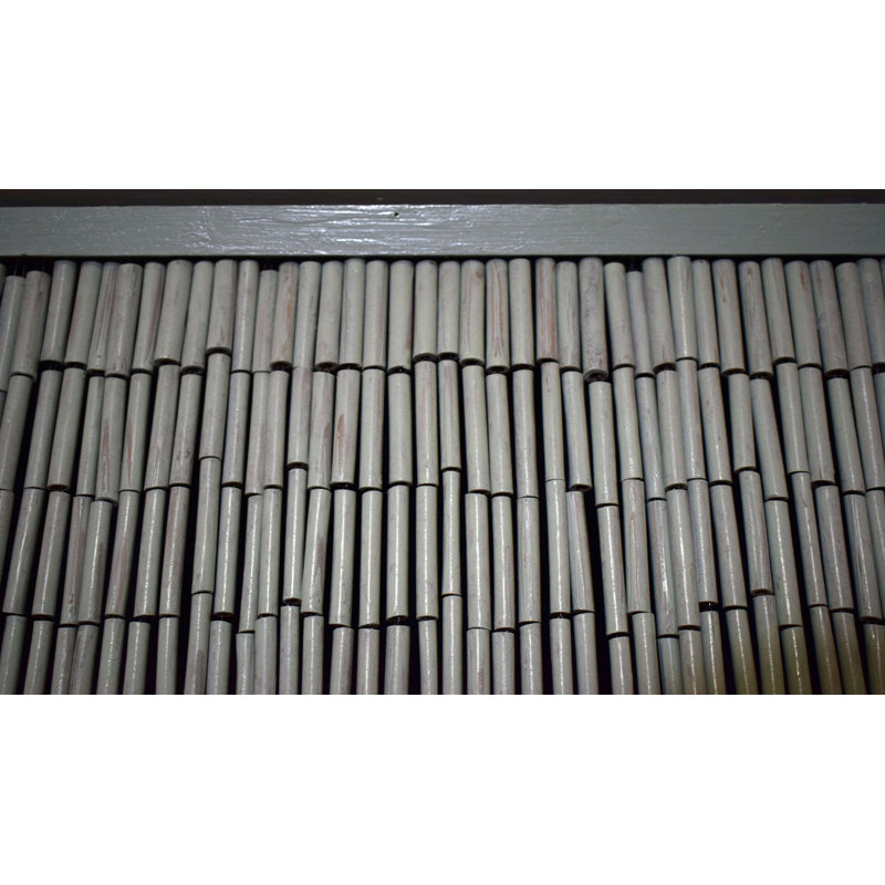 Bamboo Semi Sheer Curtain Single Panel