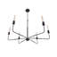 Lustre style campagne moderne 6 lumières Eino-287487026
