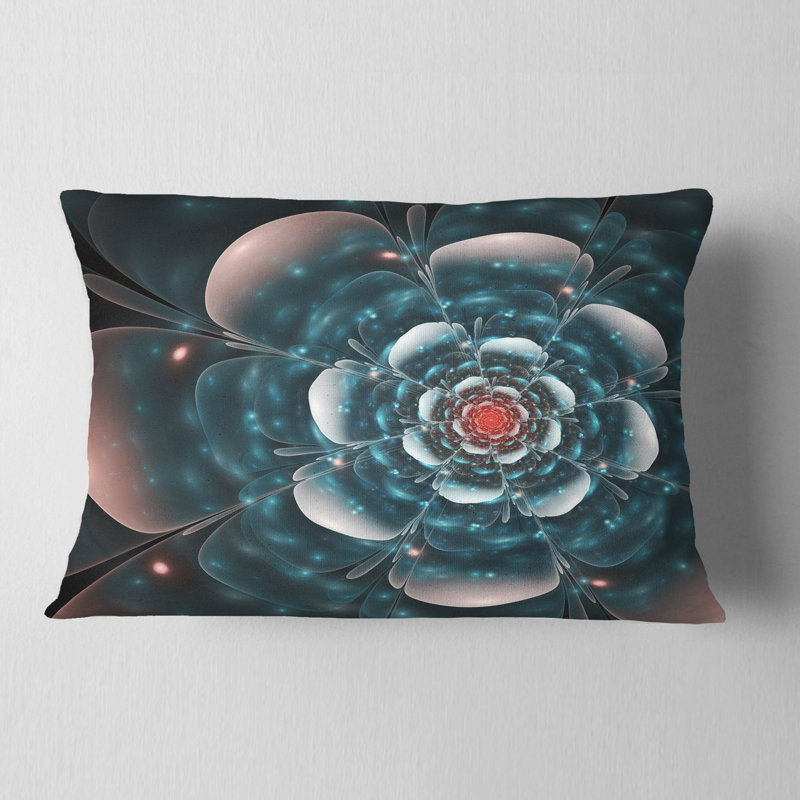 Coussin lombaire floral à fleur complète floral