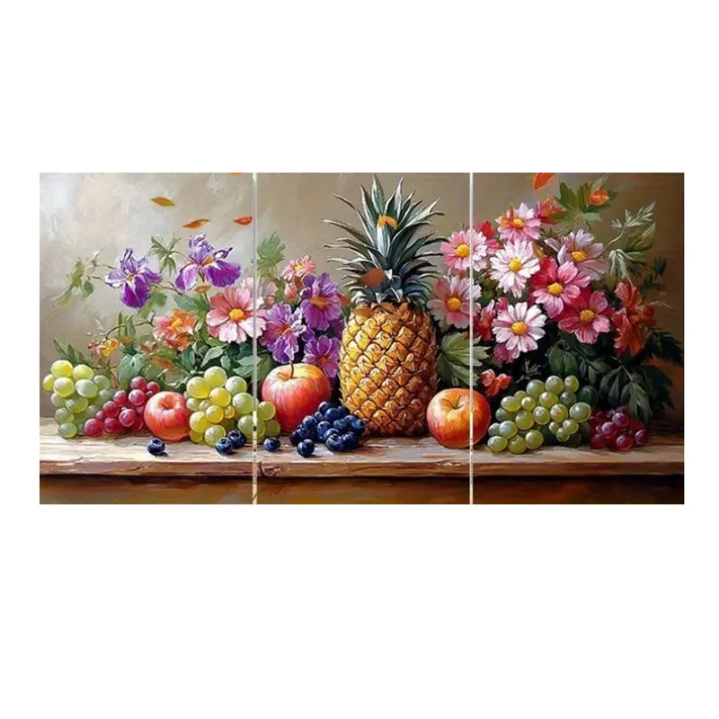 3 Piece Wrapped Canvas Painting