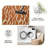 Terracotta Abstract Wavy carpet-easy to clean, machine-washable, soft and comfortable; suitable for door mats, kitchens, living rooms, bedrooms, corridors, and laundry areas. Easy to clean, durable carpet for home decoration.-130037152