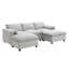 Canapé modulaire 86,5 po Chenille-695984528