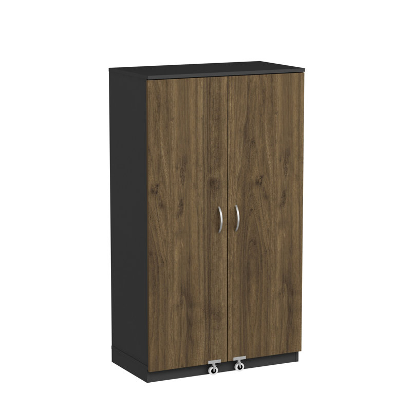 Armoire polyvalente, Brun / Noir