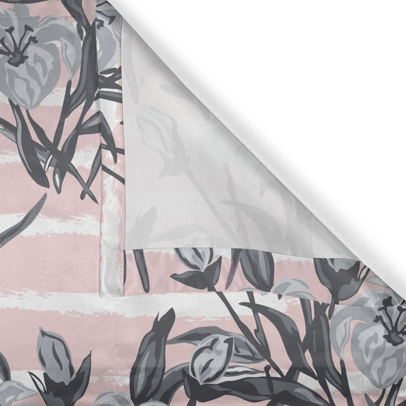 Motif de rideaux à œillets Dakota Fields, L 50 po x L 108 po