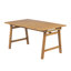 Table de salle à manger rectangulaire extensible 59 po Modern