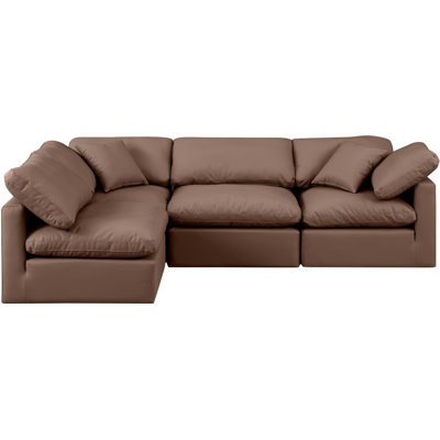 Itala Upholstered L-Shaped Sectional Reversible