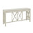 60'' Acacia Veneer Console Table With 4 Drawers, X-Design Entryway Table With Open Bottom Storage, Solid Acacia Legs-934939725