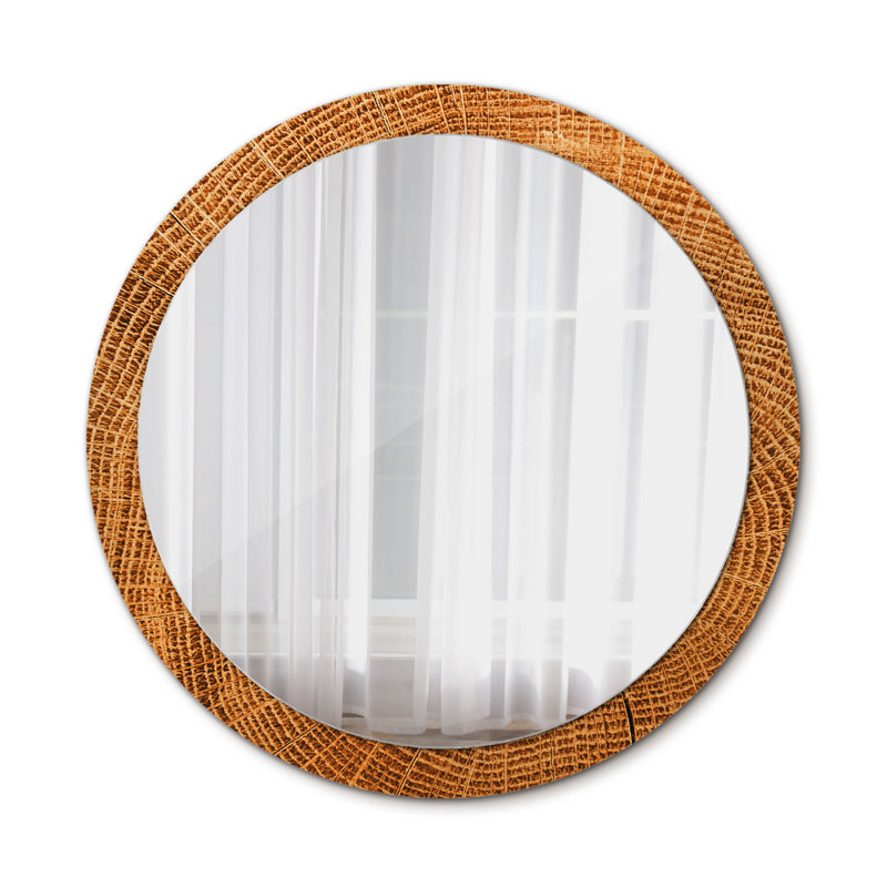 Huldar Glass Flat Wall Mirror