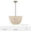 Grand luminaire suspendu 4 lumières Hunter Autumndale