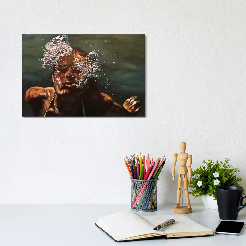 Nothing But Bubbles by Antoine Renault - Wrapped Canvas Print, 20.32cm H x 30.48cm W x 1.91cm D