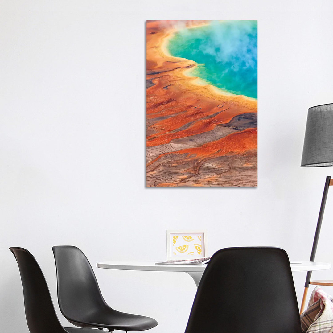 Grand Prismatic Spring, Midway Geyser Basin, Yellowstone National Park, Wyoming I by - Print