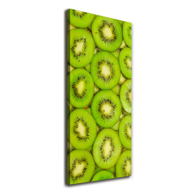 Kiwi 1 Piece Wrapped Canvas Wall Art